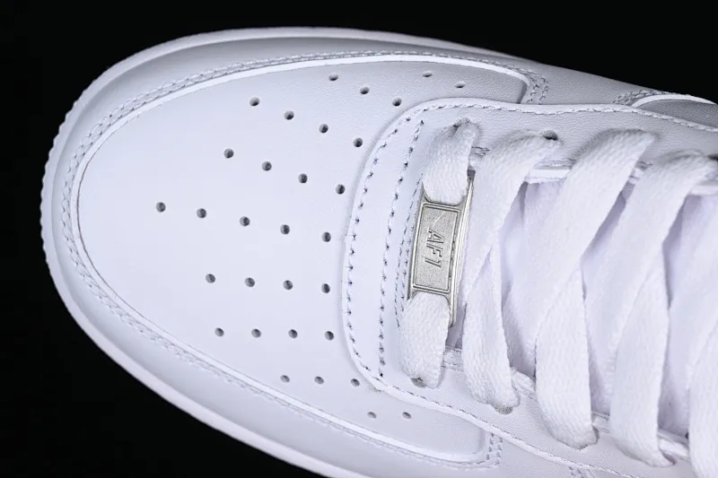 All categories Nk Air Force 1 Air Force series Nk Air Force 1 Mid Air Force mid-top Nk Air Force 1 Mid '07 Air Force 1 first-layer mid-top all-white casual sneakers 315123-111